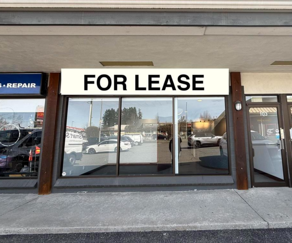Central Abbotsford Retail Space for Lease